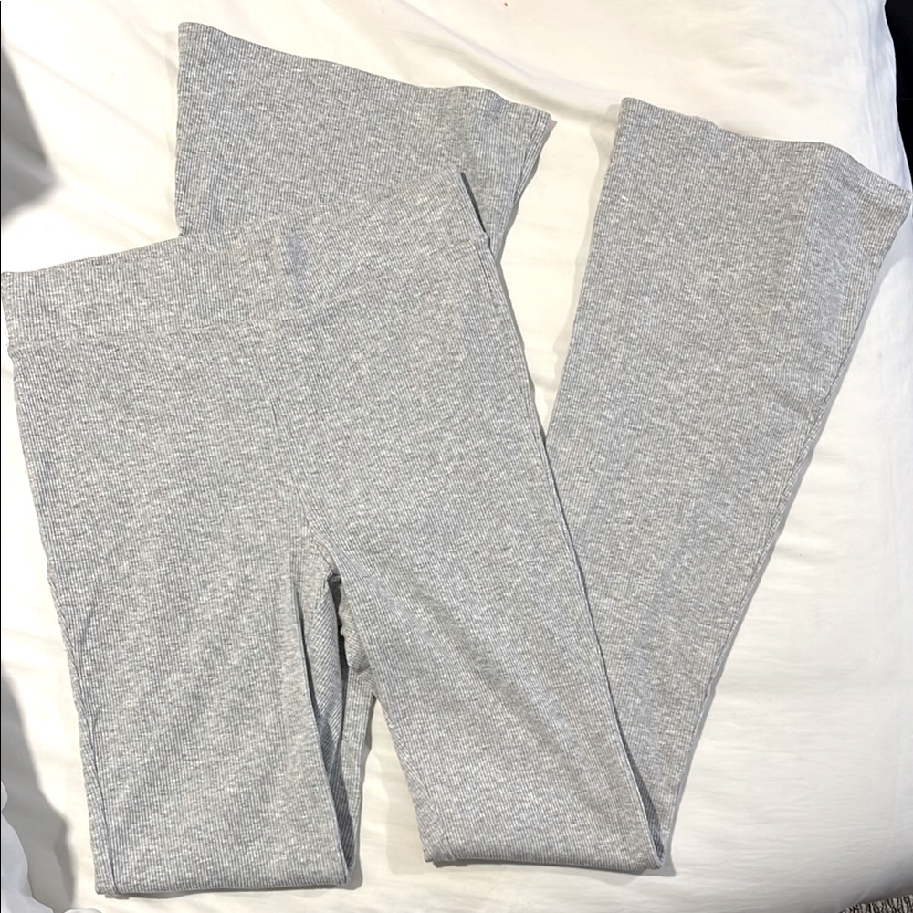 Aerie Ribbed Flare Leggings